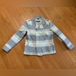 Tommy Hilfiger Women’s double breasted striped jacket size Medium